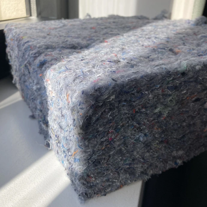 isolant thermique acoustique hyper performant textile recyclé